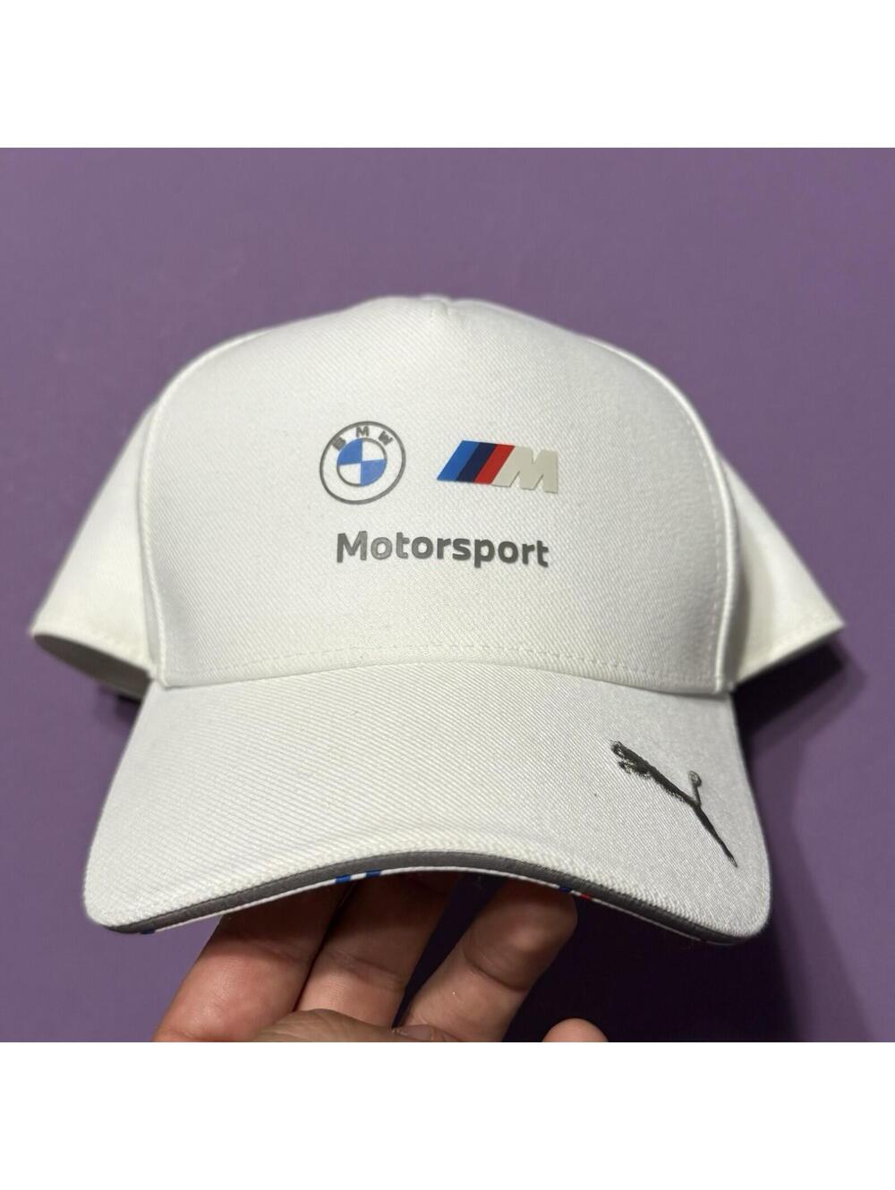 Authentic PUMA BMW Motorsports M-Power Team Hat Cap White - Picture 2 of 10